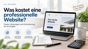Illustration zu den Kosten einer professionellen Website
