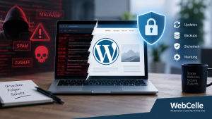 WordPress-Website zwischen Hackerangriff und Sicherheitsmaßnahmen