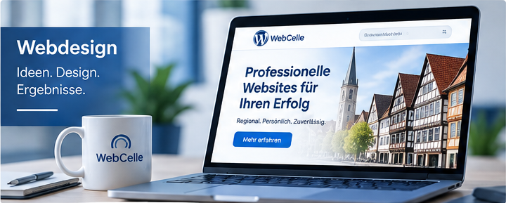 Illustration Webdesign. Professionelle Websites für ihren Erfolg